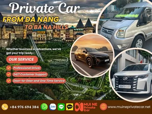 Private Car From Da Nang To Ba Na Hills 